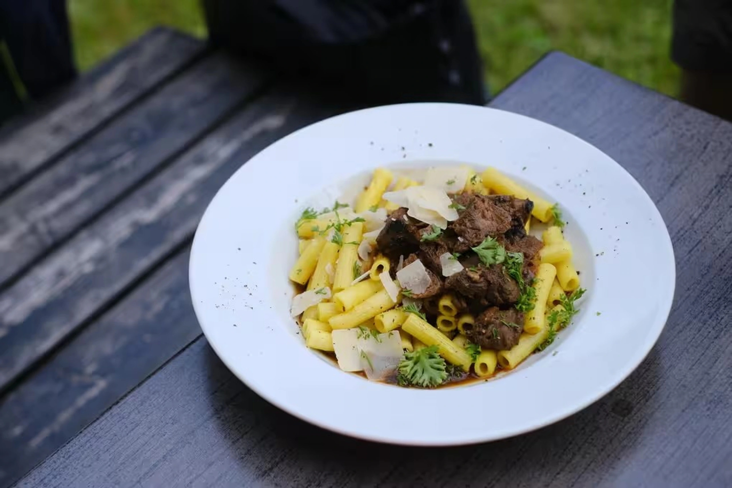 Pasta mit Ragout